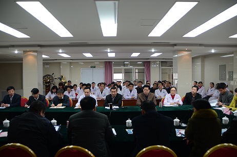 省卫计委对我院创建三级康复专科医院进行初步评估