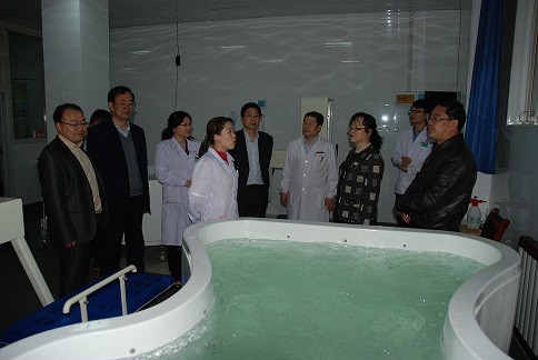 青海省残联、教育厅考察团来我院参观考察