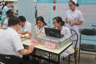 陕西省康复医院在南大明宫举行义诊活动