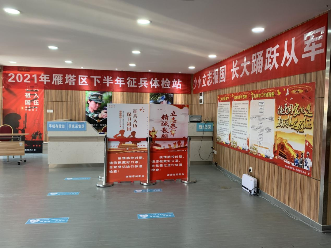 【助力国防】陕西省康复医院积极开展秋季征兵体检工作